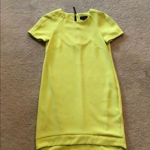 Top shop lime green dress